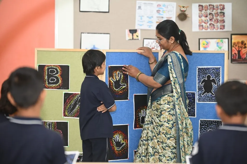 Students and educators at a GEMS Education school